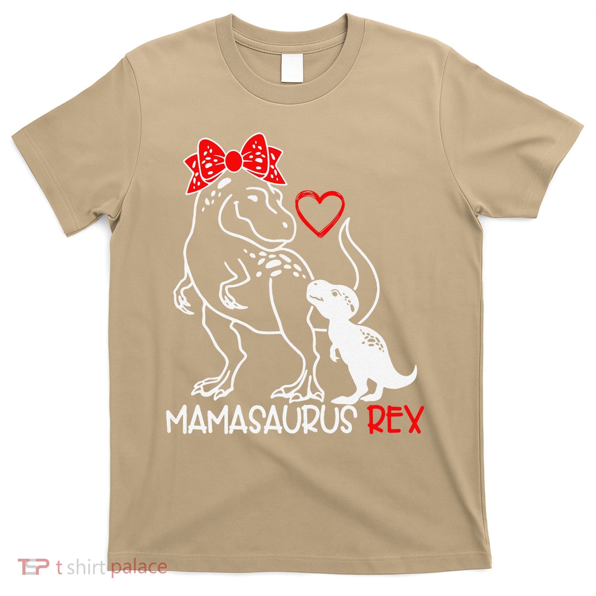 Womens Mamasaurus Dinosaur Funny Women's Costume T Rex Mother's Day T-Shirt