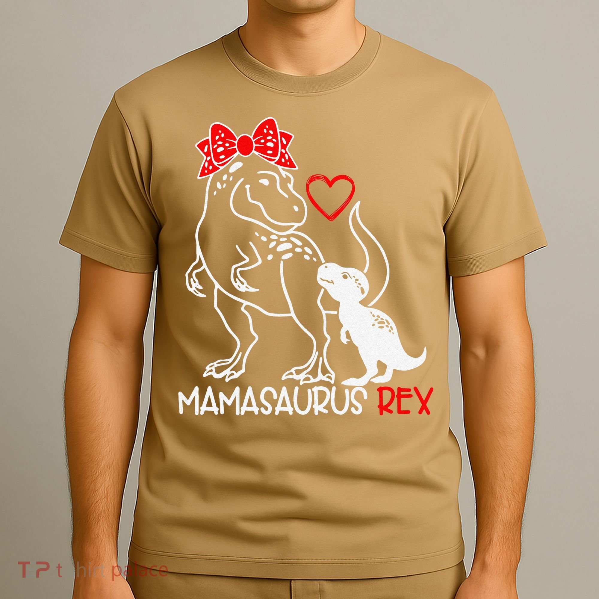 Womens Mamasaurus Dinosaur Funny Women's Costume T Rex Mother's Day T-Shirt
