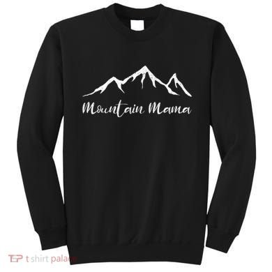 Womens Mother's Day Camping Mountain Mama Sweatshirt