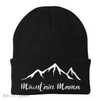 Womens Mother's Day Camping Mountain Mama Beanie thumb 0