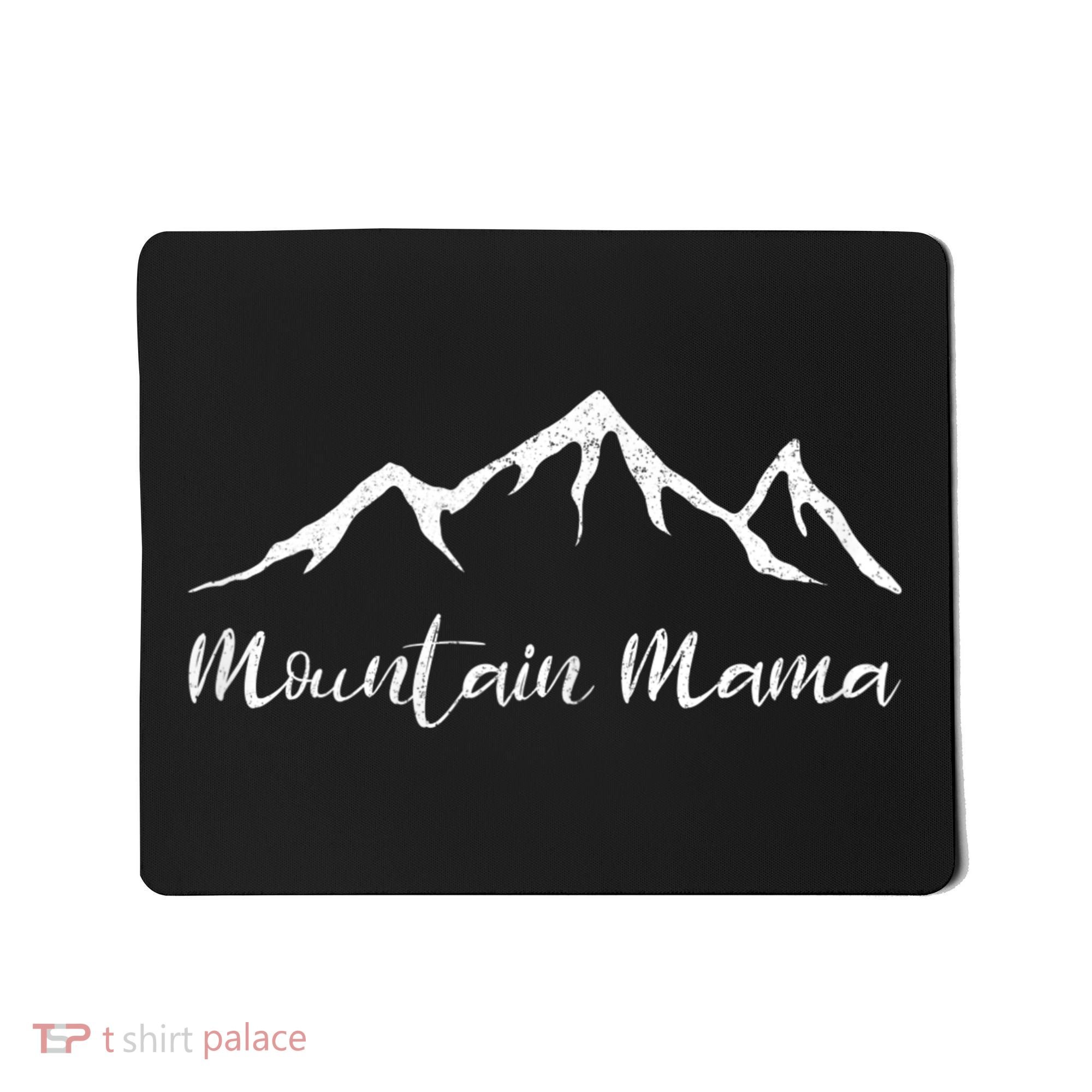 Womens Mother's Day Camping Mountain Mama Mousepad