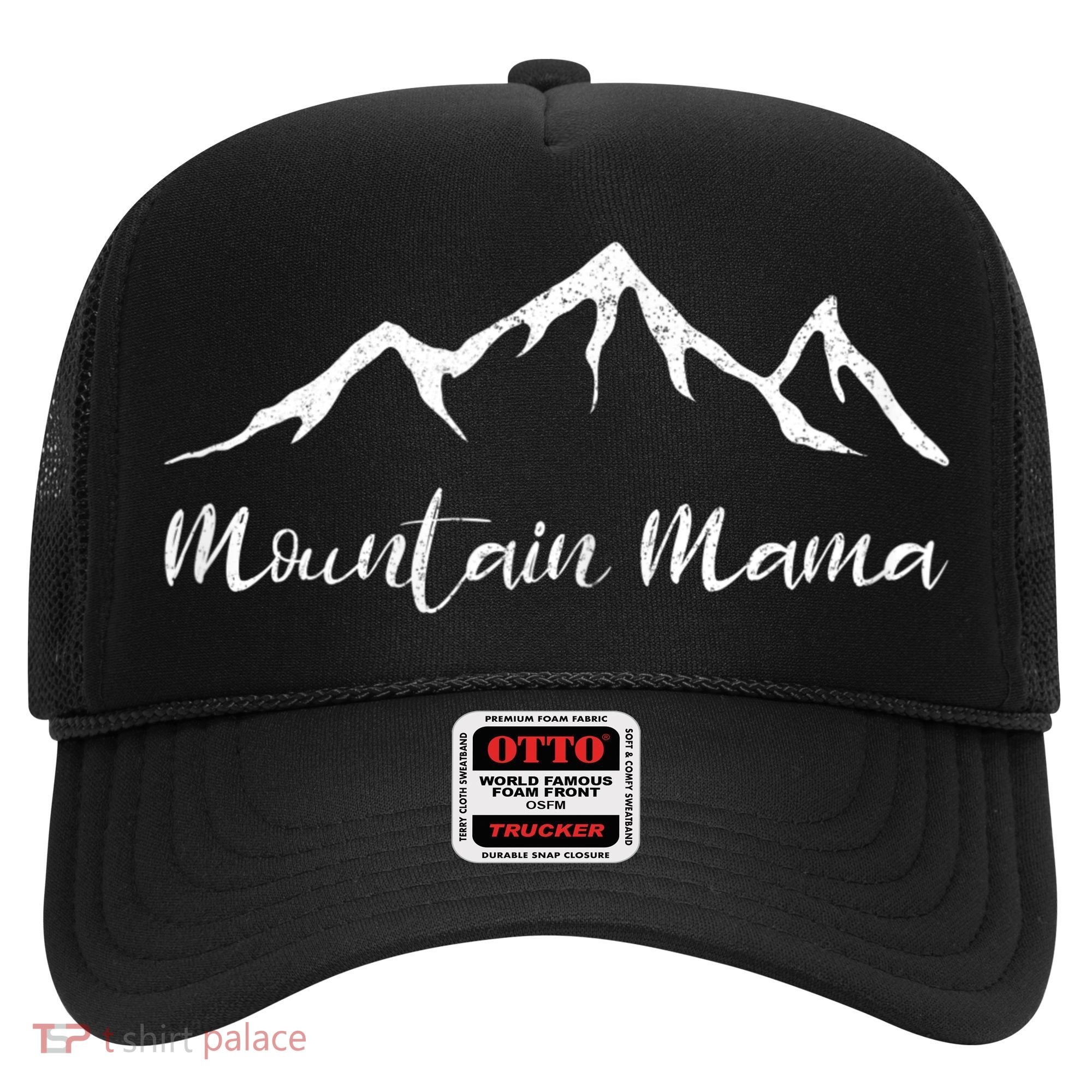 Womens Mother's Day Camping Mountain Mama Hat