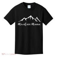 Womens Mother's Day Camping Mountain Mama Kids T-Shirt thumb 0