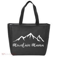 Womens Mother's Day Camping Mountain Mama Tote Bag thumb 0