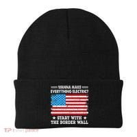 wanna make everything electric start with  border wall  Beanie thumb 0