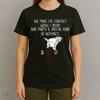 We Make Eye Contact While I Poop Funny Family Humor T-Shirt thumb 4