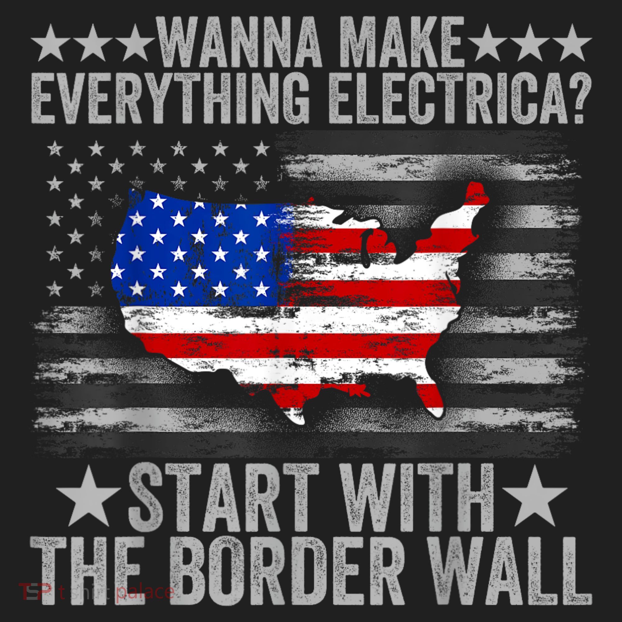 Wanna Make Everything Electric Start With The Border Wall Hat