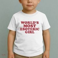 WorldS Most Esoteric Girl Funny Women Saying Toddler T-Shirt thumb 2