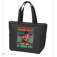 Wanna Make Everything Electric? Start With The Border Wall Tote Bag thumb 3
