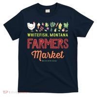 Whitefish Montana Farmers Market T-Shirt thumb 0