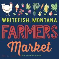 Whitefish Montana Farmers Market T-Shirt thumb 7