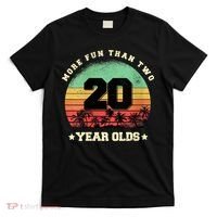 Wom.e.ns More Fun Than Two Twenty Year Olds 40th Birthday V-Neck T-Shirt thumb 0