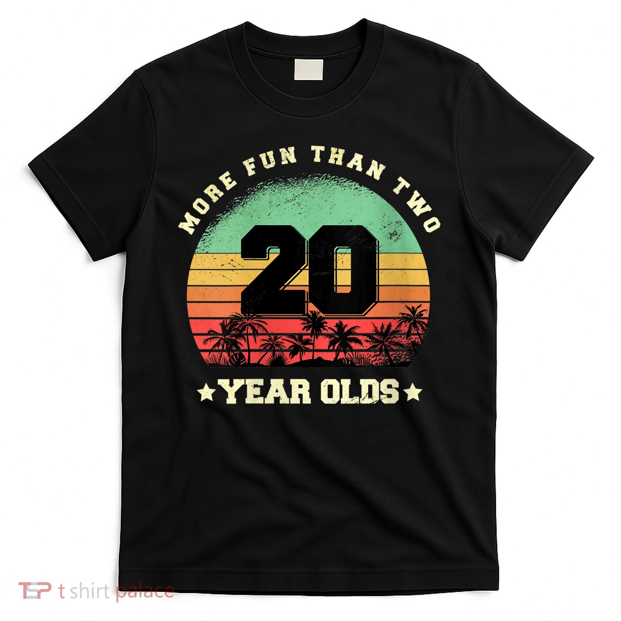 Wom.e.ns More Fun Than Two Twenty Year Olds 40th Birthday V-Neck T-Shirt