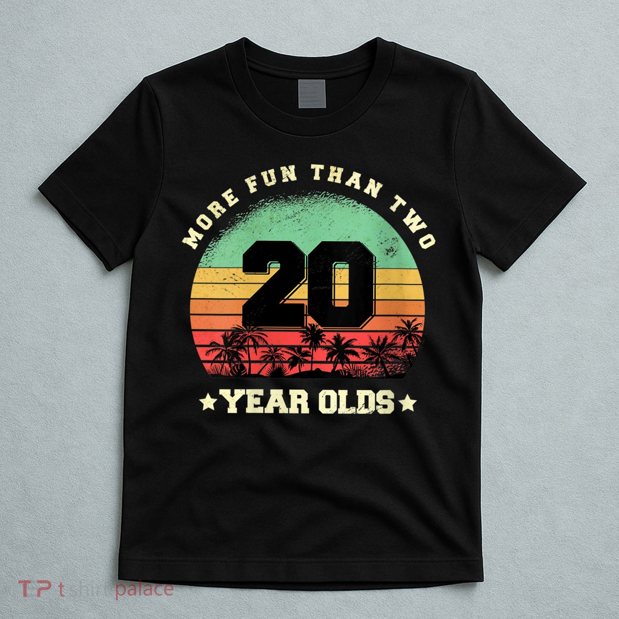 Wom.e.ns More Fun Than Two Twenty Year Olds 40th Birthday V-Neck T-Shirt