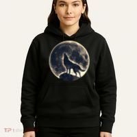 Wolf Moon Fantasy Wild Dog Wolves Hoodie thumb 5