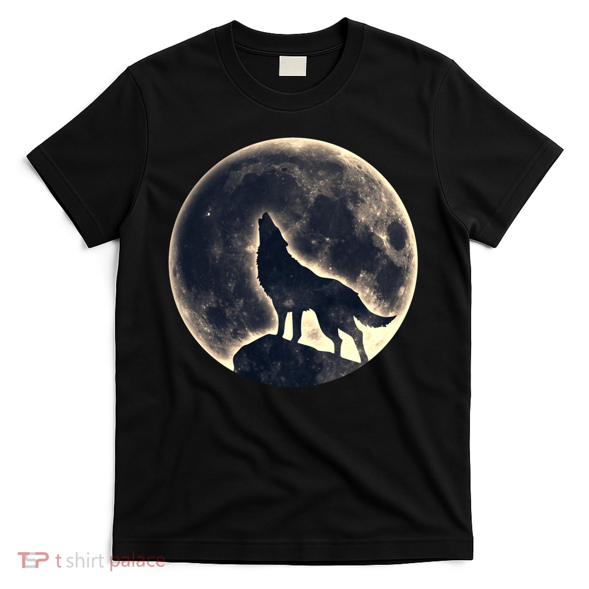 Wolf Moon Fantasy Wild Dog Wolves T-Shirt