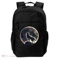 Wolf Moon Fantasy Wild Dog Wolves Backpack thumb 0
