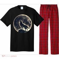 Wolf Moon Fantasy Wild Dog Wolves Pajama Set thumb 0