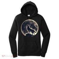 Wolf Moon Fantasy Wild Dog Wolves Women's Hoodie thumb 0