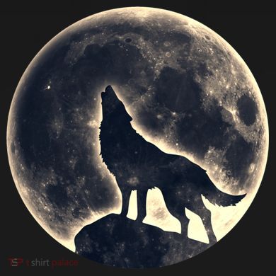 Wolf Moon Fantasy Wild Dog Wolves Women's Hoodie