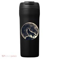 Wolf Moon Fantasy Wild Dog Wolves 24oz Duet Stainless Steel Tumbler thumb 0