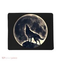 Wolf Moon Fantasy Wild Dog Wolves Mousepad thumb 0