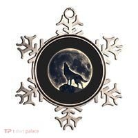 Wolf Moon Fantasy Wild Dog Wolves Ornament thumb 0