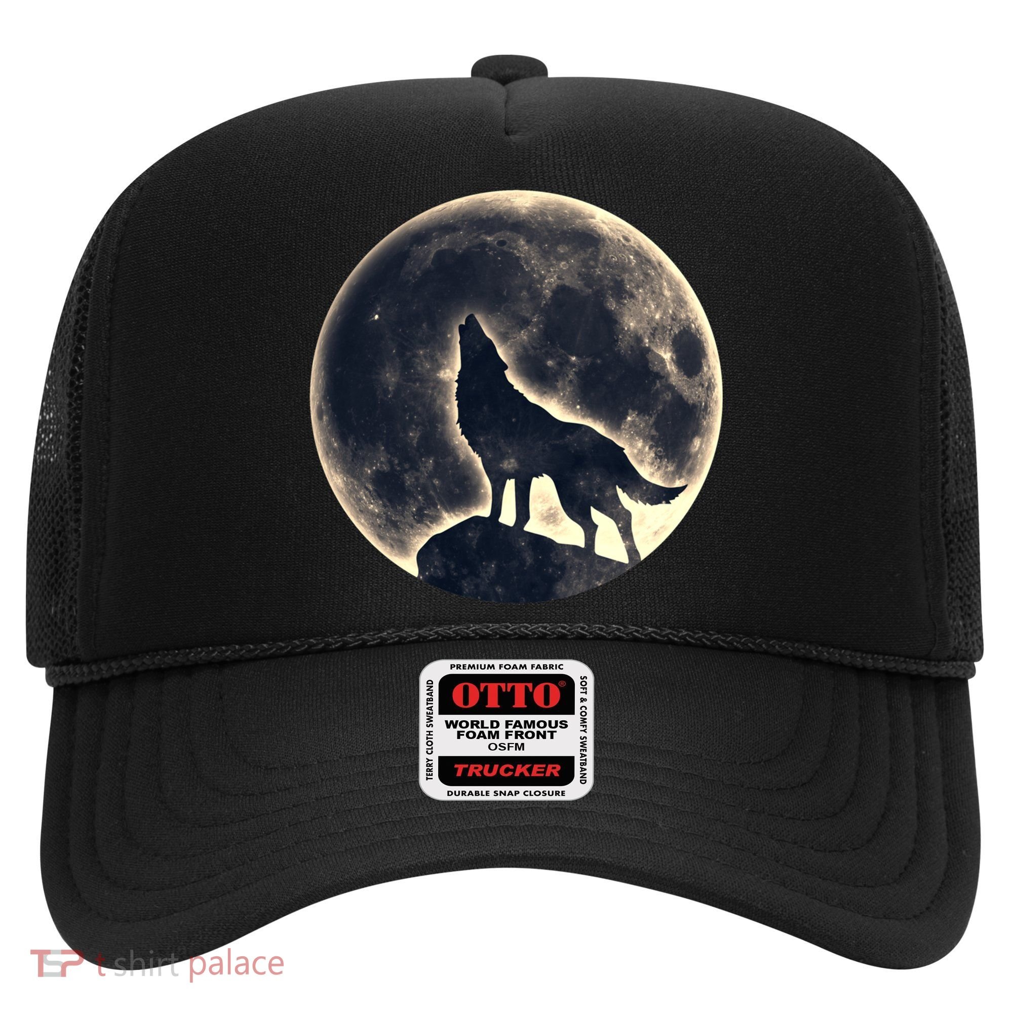 Wolf Moon Fantasy Wild Dog Wolves Hat
