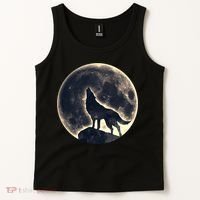 Wolf Moon Fantasy Wild Dog Wolves Tank Top thumb 2