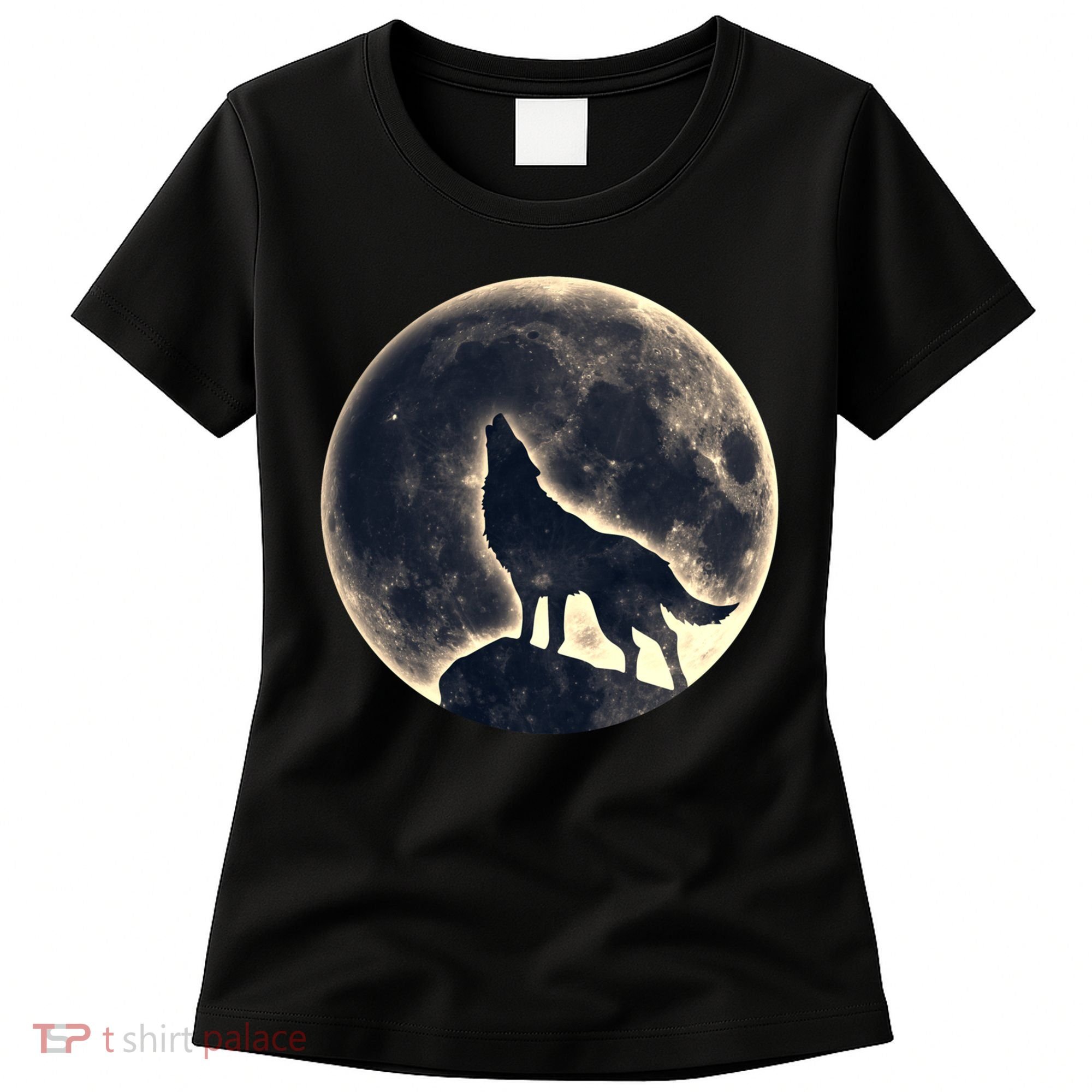 Wolf Moon Fantasy Wild Dog Wolves Women's T-Shirt