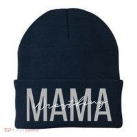 Wrestling Mom for Wo Funny Mama Wrestle Wrestler Beanie thumb 0
