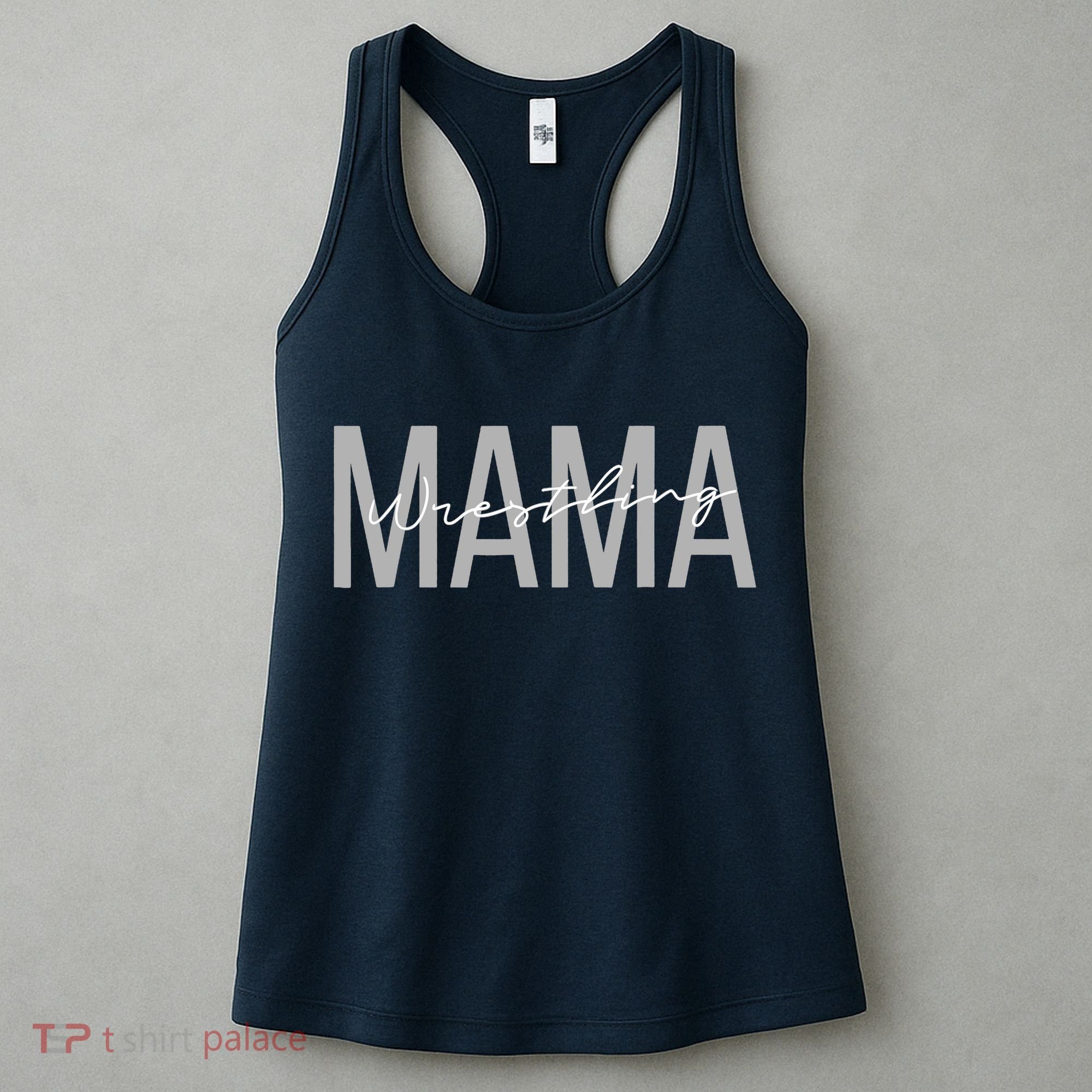 Wrestling Mom for Wo Funny Mama Wrestle Wrestler Women's Tank Top