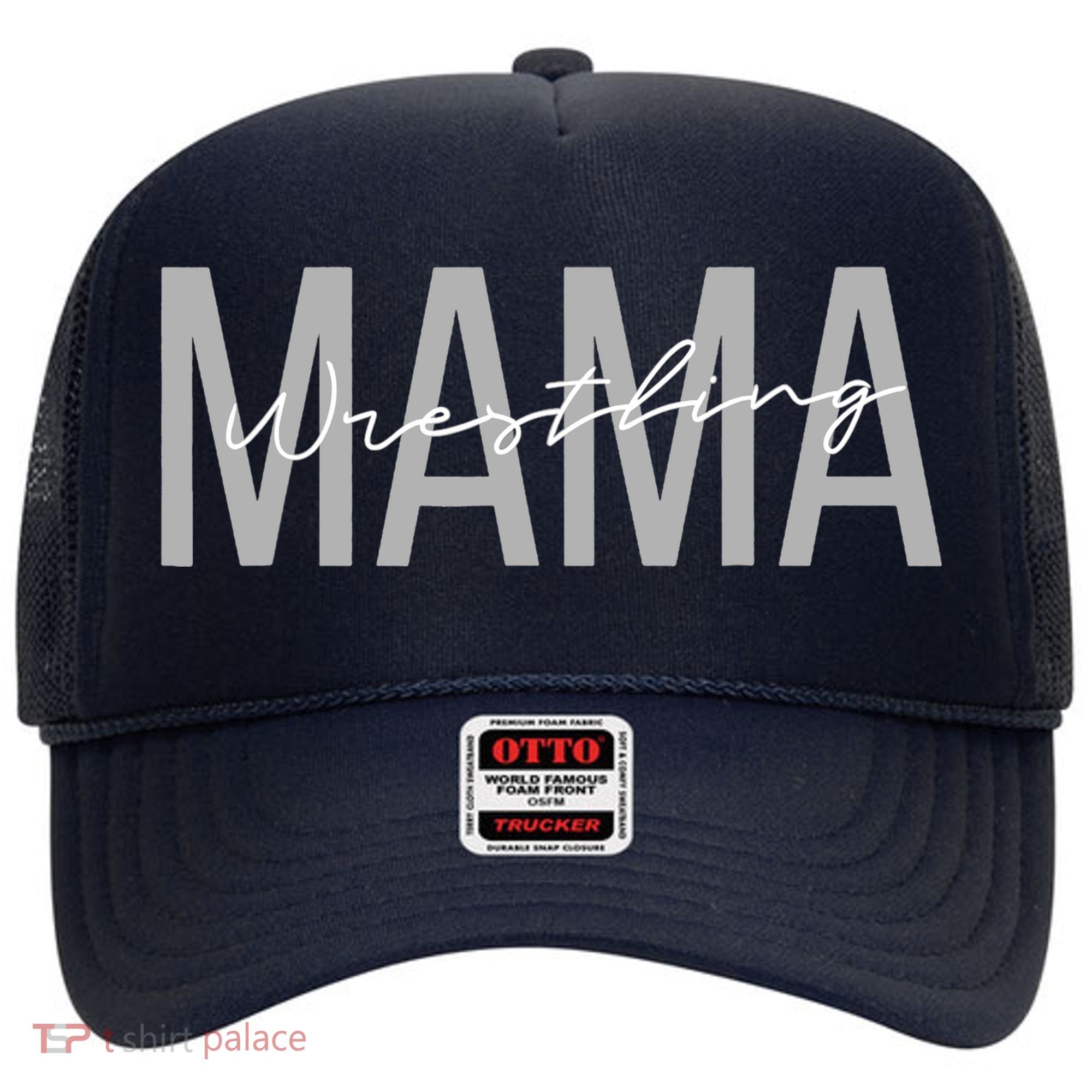 Wrestling Mom for Wo Funny Mama Wrestle Wrestler Hat