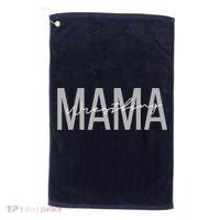 Wrestling Mom for Wo Funny Mama Wrestle Wrestler Golf Towel thumb 0