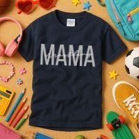 Wrestling Mom for Wo Funny Mama Wrestle Wrestler Kids T-Shirt thumb 3
