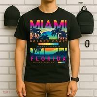 Wear Miami Florida Miami Colorful Sunrise T-Shirt thumb 6