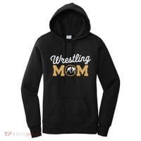 Wrestling Mom Funny Wrestling For Women Wrestler Mom Women's Hoodie thumb 0