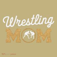 Wrestling Mom Funny Wrestling For Women Wrestler Mom Mousepad thumb 1