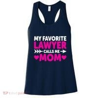 Wo My Favorite Lawyer Calls Me Mom Funny Lawyer Mom Women's Tank Top thumb 0