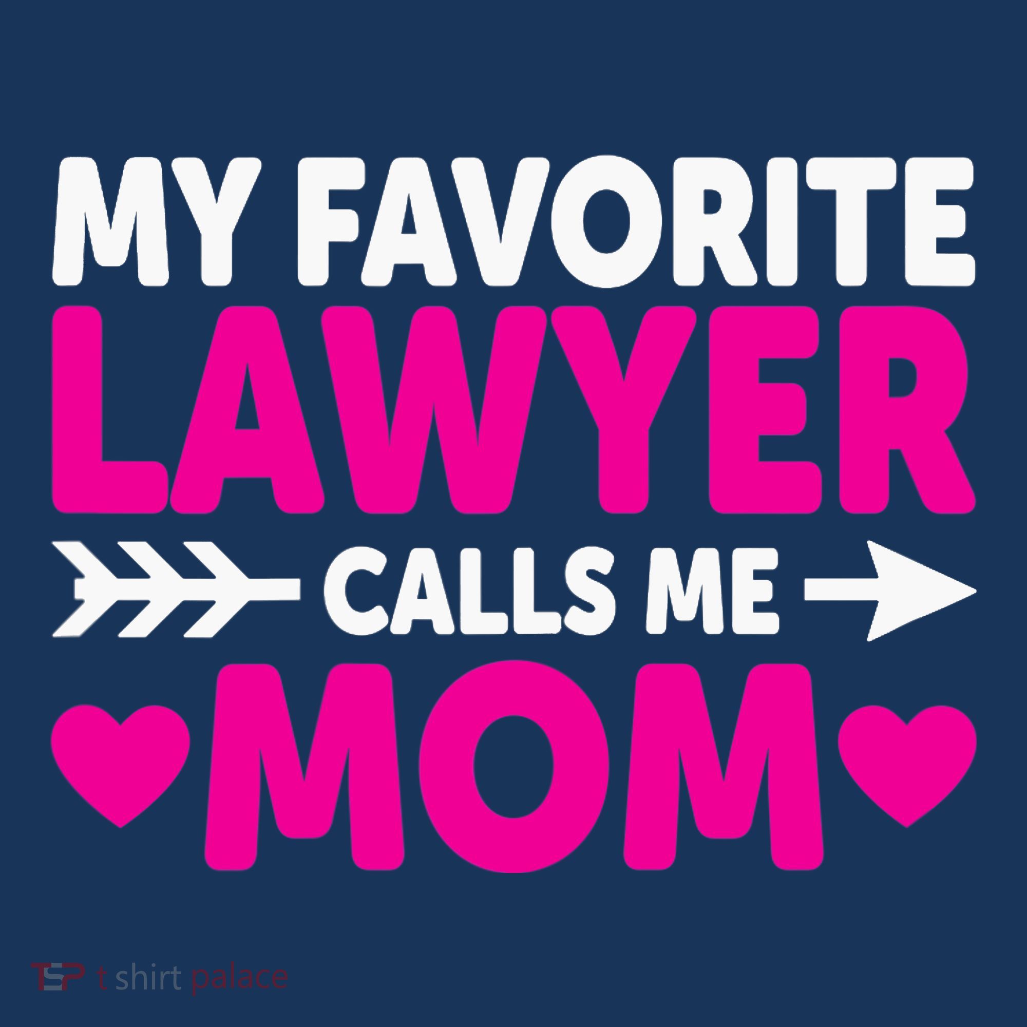 Wo My Favorite Lawyer Calls Me Mom Funny Lawyer Mom Women's Tank Top
