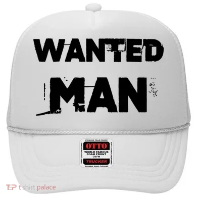 Wanted Man Funny Meme Hat