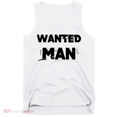 Wanted Man Funny Meme Tank Top