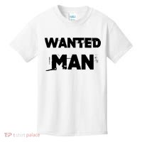 Wanted Man Funny Meme Kids T-Shirt thumb 0