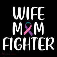 Wife Mom Fighter Thyroid Cancer Awareness Great Gift Coffee Mug thumb 5