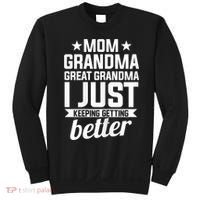 Womens Mom Grandma Great Grandma Mother Sweatshirt thumb 0