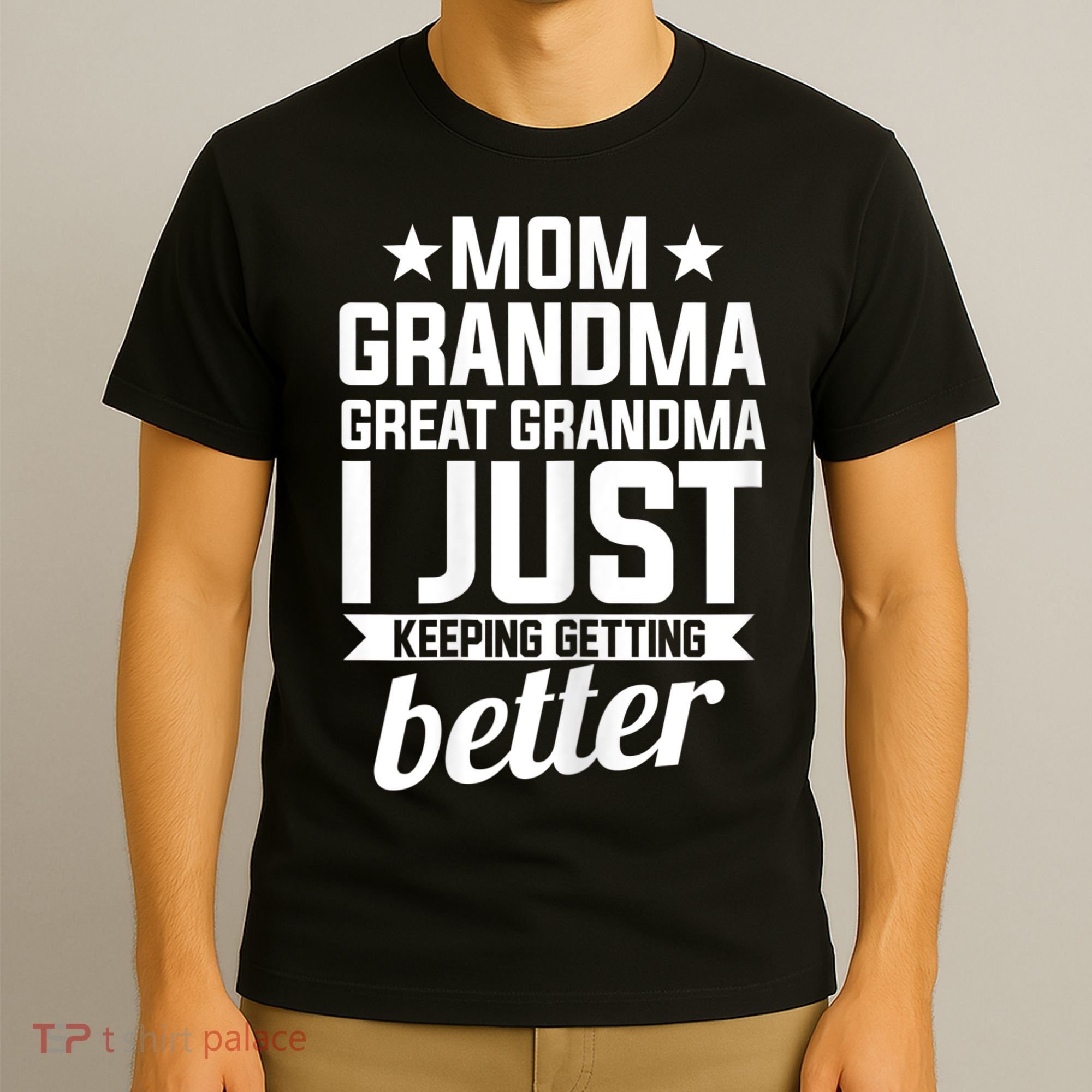 Womens Mom Grandma Great Grandma Mother T-Shirt