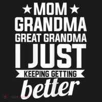 Womens Mom Grandma Great Grandma Mother Mousepad thumb 1