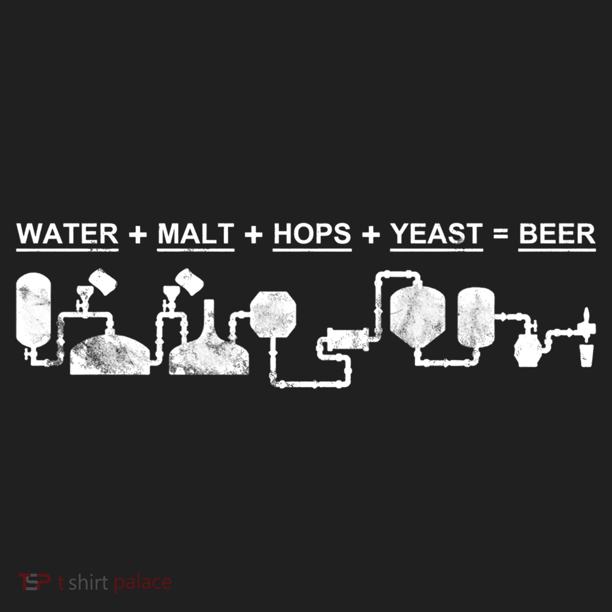 Water Malt Hops Yeast Beer Cycle Diagram Gift Great Gift Beanie