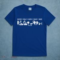 Water Malt Hops Yeast Beer Cycle Diagram Gift Great Gift T-Shirt thumb 5