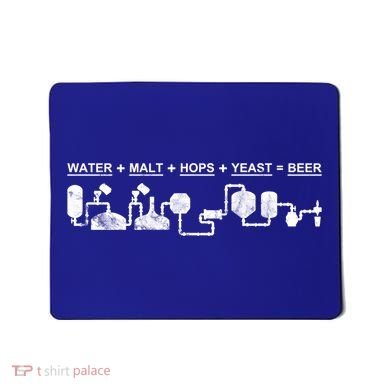 Water Malt Hops Yeast Beer Cycle Diagram Gift Great Gift Mousepad